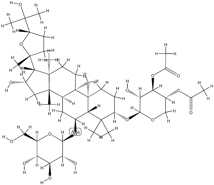 Neoastragaloside I Structure